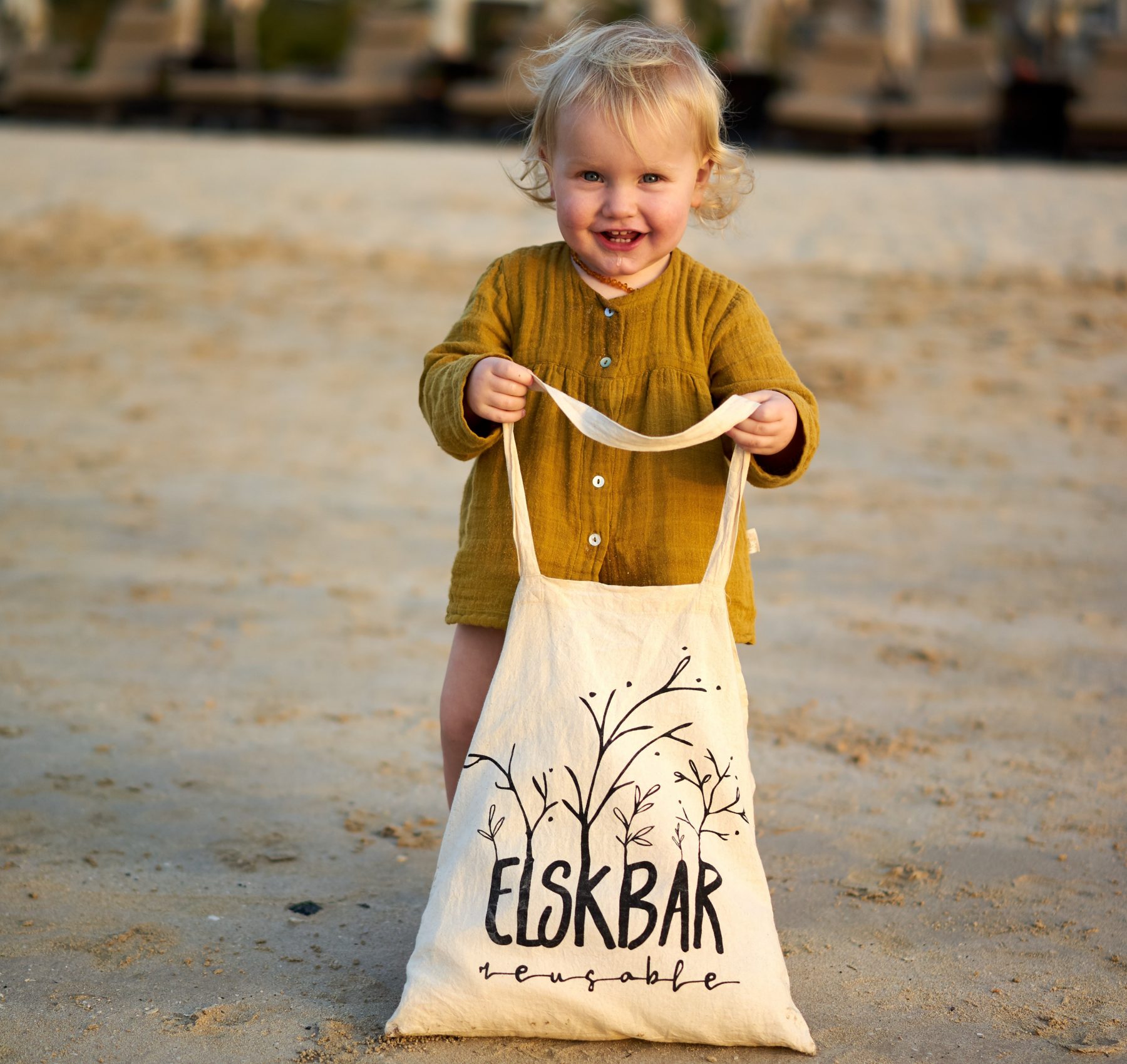 Boy with bag