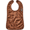 Bib for eating - brown