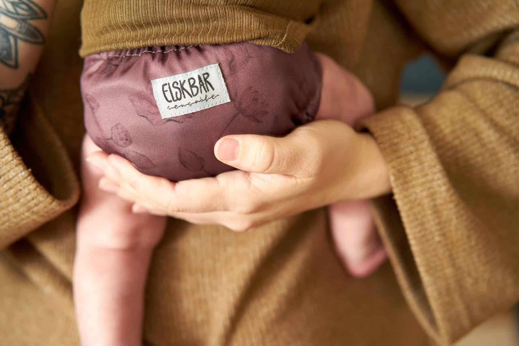 Nyfødt stofble lotus bag