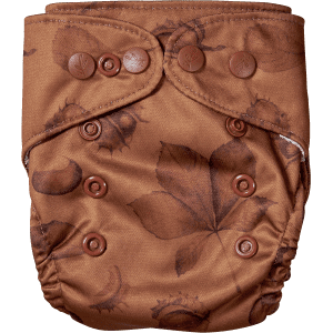 Natural Newborn - Chestnut - Newborn cloth diaper