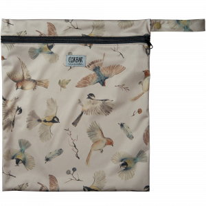 Medium wetbag - Birds - waterproof bag