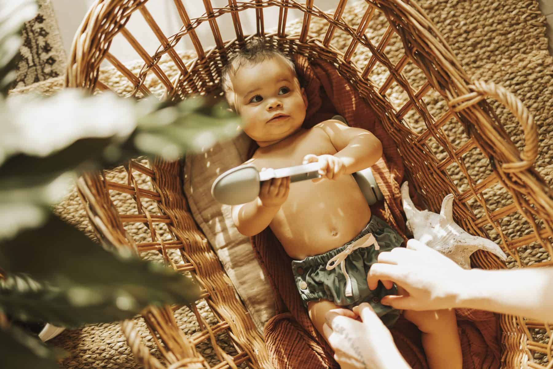 Baby med one size badeble